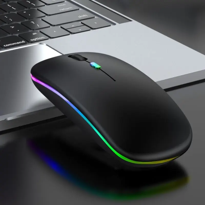 Беспроводная оптическая мышь, 2,4 ГГц, USB, перезаряжаемая беспроводная мышь RGB для ПК, ноутбука
Беспроводная оптическая мышь, 2,4 ГГц, USB, перезаряжаемая беспроводная мышь RGB для ПК, ноутбука