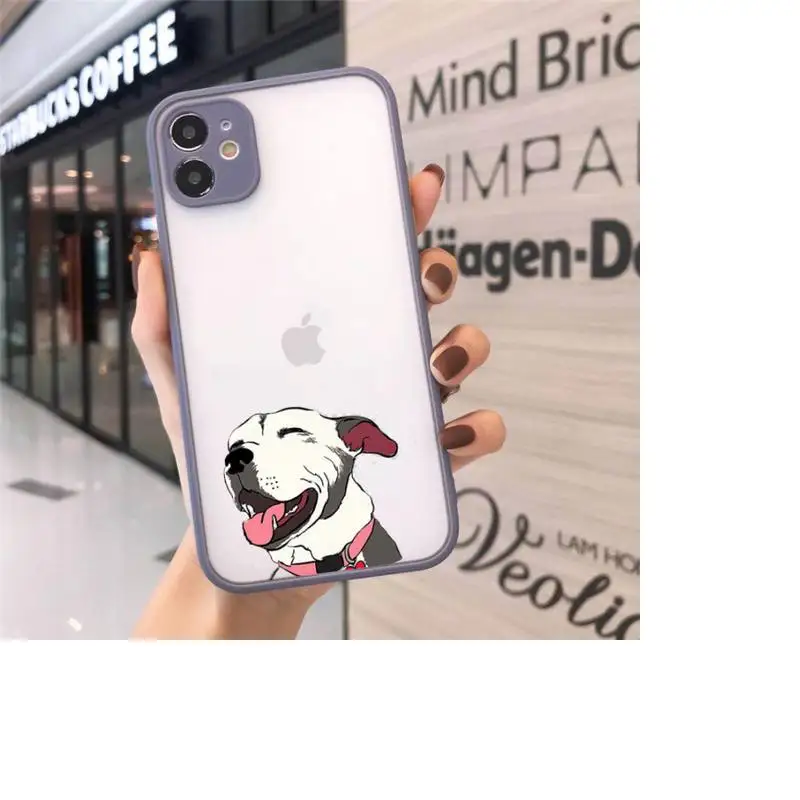 Pitbull Bulldog Phone Cases matte transparent For iphone 7 8 11 12 plus mini x xs xr pro max cover
Pitbull Bulldog Phone Cases matte transparent For iphone 7 8 11 12 plus mini x xs xr pro max cover