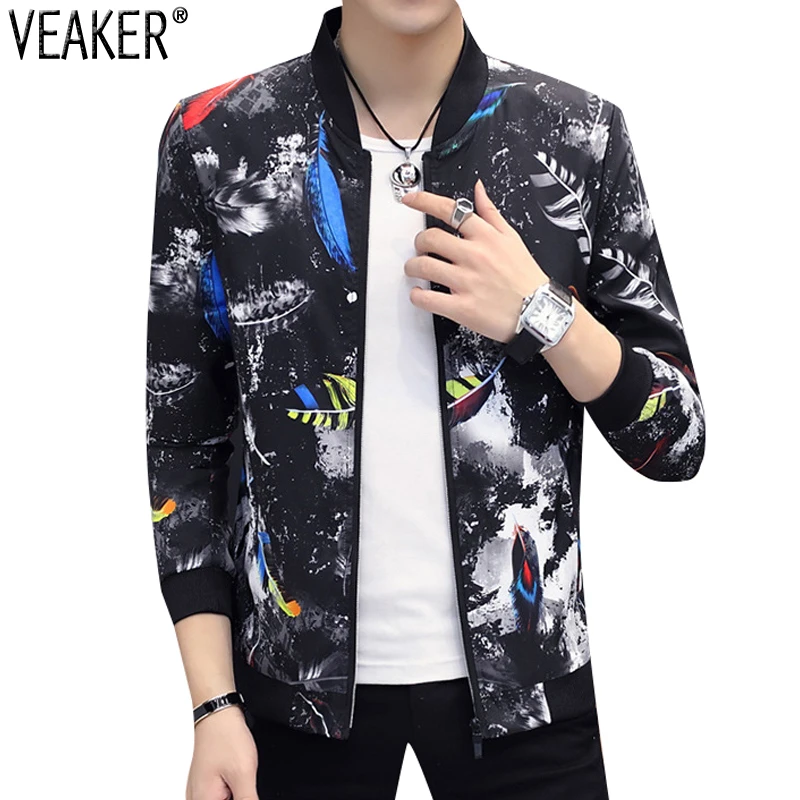 2020 New Men's Autumn Printed Zipper Jacket Male Slim Fit Casual Outerwear Coat M-3XL
2020 New Men's Autumn Printed Zipper Jacket Male Slim Fit Casual Outerwear Coat M-3XL