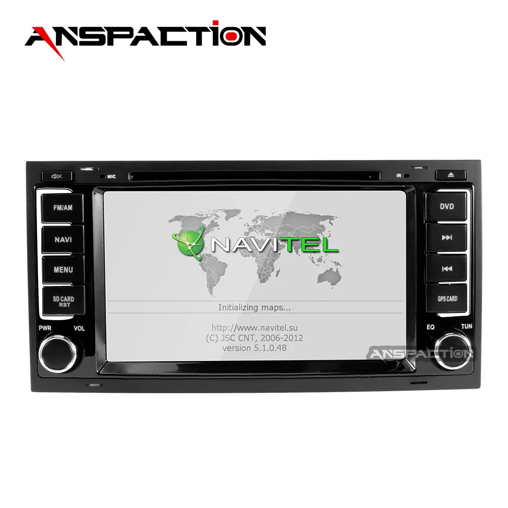 Anspaction Android 9 0 Автомобильный мультимедийный dvd плеер 7 дюймов для Volkswagen Touareg 2002