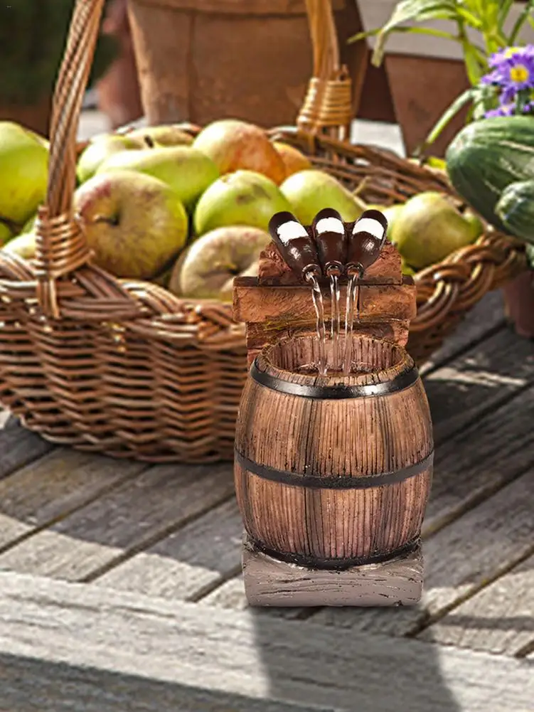 Resin Outdoor Fountain Self-Circulating Water Decoration Statue For Yard Lawn Garden Decor Sculpture Crafts Ornaments
Resin Outdoor Fountain Self-Circulating Water Decoration Statue For Yard Lawn Garden Decor Sculpture Crafts Ornaments