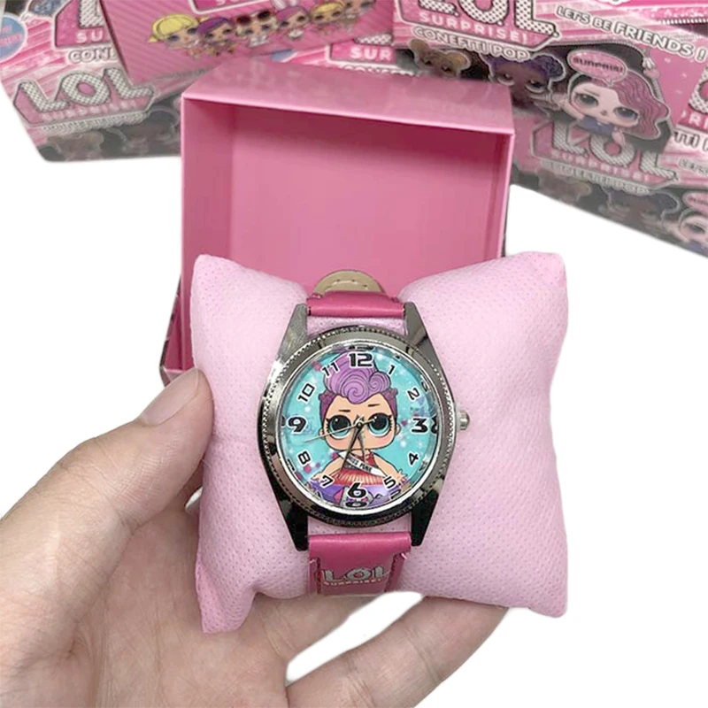 Original LOL Surprise Watch Anime Figure Doll Pattern Toy Accessories Leather Girl Birthday Toys Kid's Christmas Gifts Random 1
Original LOL Surprise Watch Anime Figure Doll Pattern Toy Accessories Leather Girl Birthday Toys Kid's Christmas Gifts Random 1