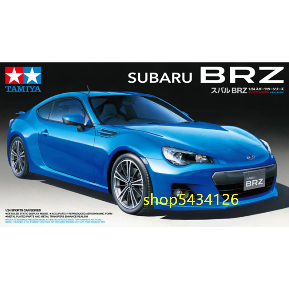 Tamiya 24324 игрушки для моделирования масштаб 1:24 Subaru BRZ (с интерьером), спортивный автомобиль, сборная игрушка для детей и взрослых
Tamiya 24324 игрушки для моделирования масштаб 1:24 Subaru BRZ (с интерьером), спортивный автомобиль, сборная игрушка для детей и взрослых