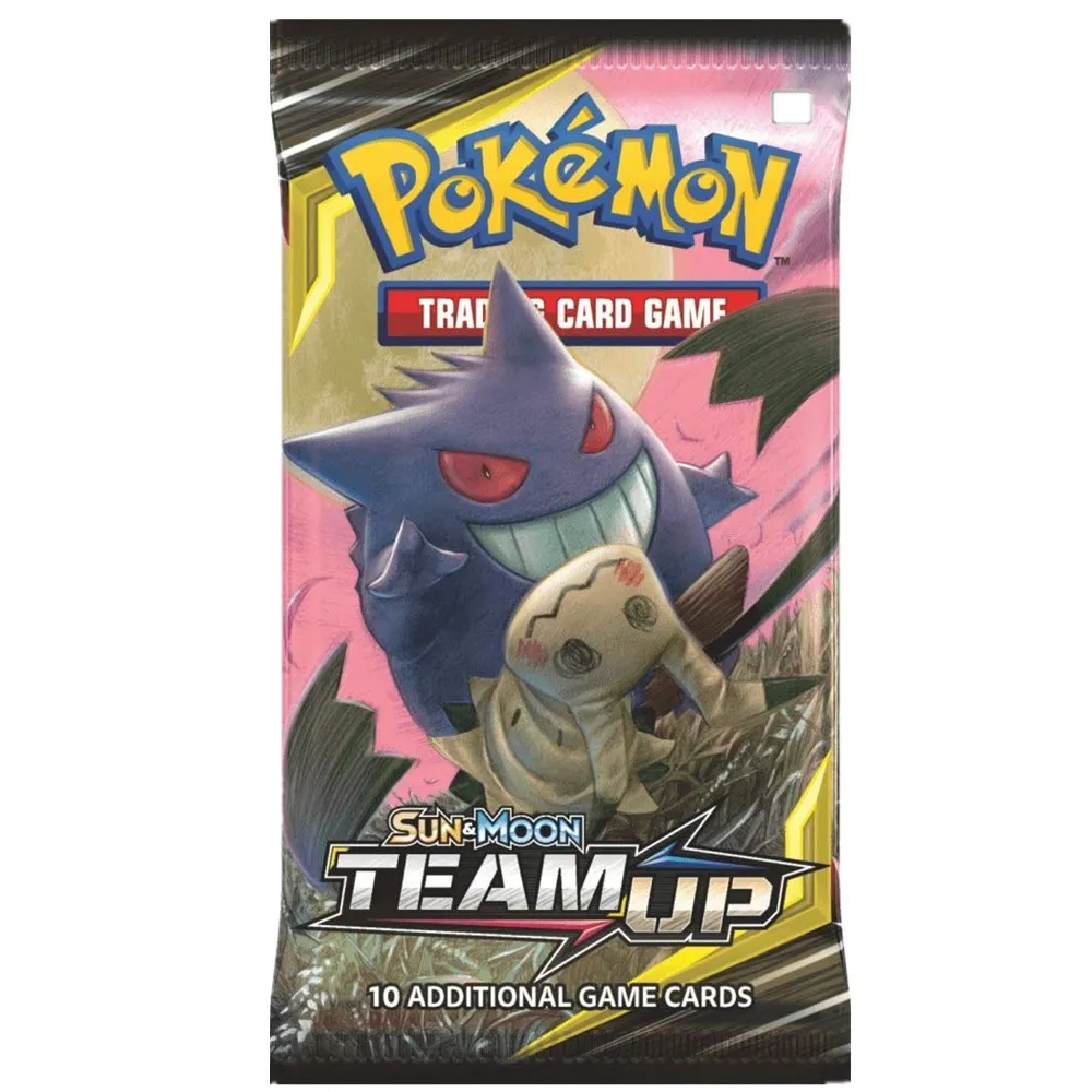 324Pcs Pokemon Cards Tcg: Sun & Moon Team Up 36 Bags Sealed Booster Box Collection Trading Card Game Toys
324Pcs Pokemon Cards Tcg: Sun & Moon Team Up 36 Bags Sealed Booster Box Collection Trading Card Game Toys