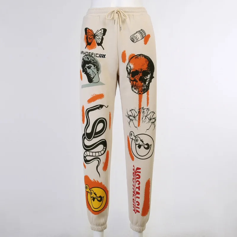 2021 autumn and winter new fashion street trend multi-pattern printing bandage thick warm casual pants 20538
2021 autumn and winter new fashion street trend multi-pattern printing bandage thick warm casual pants 20538