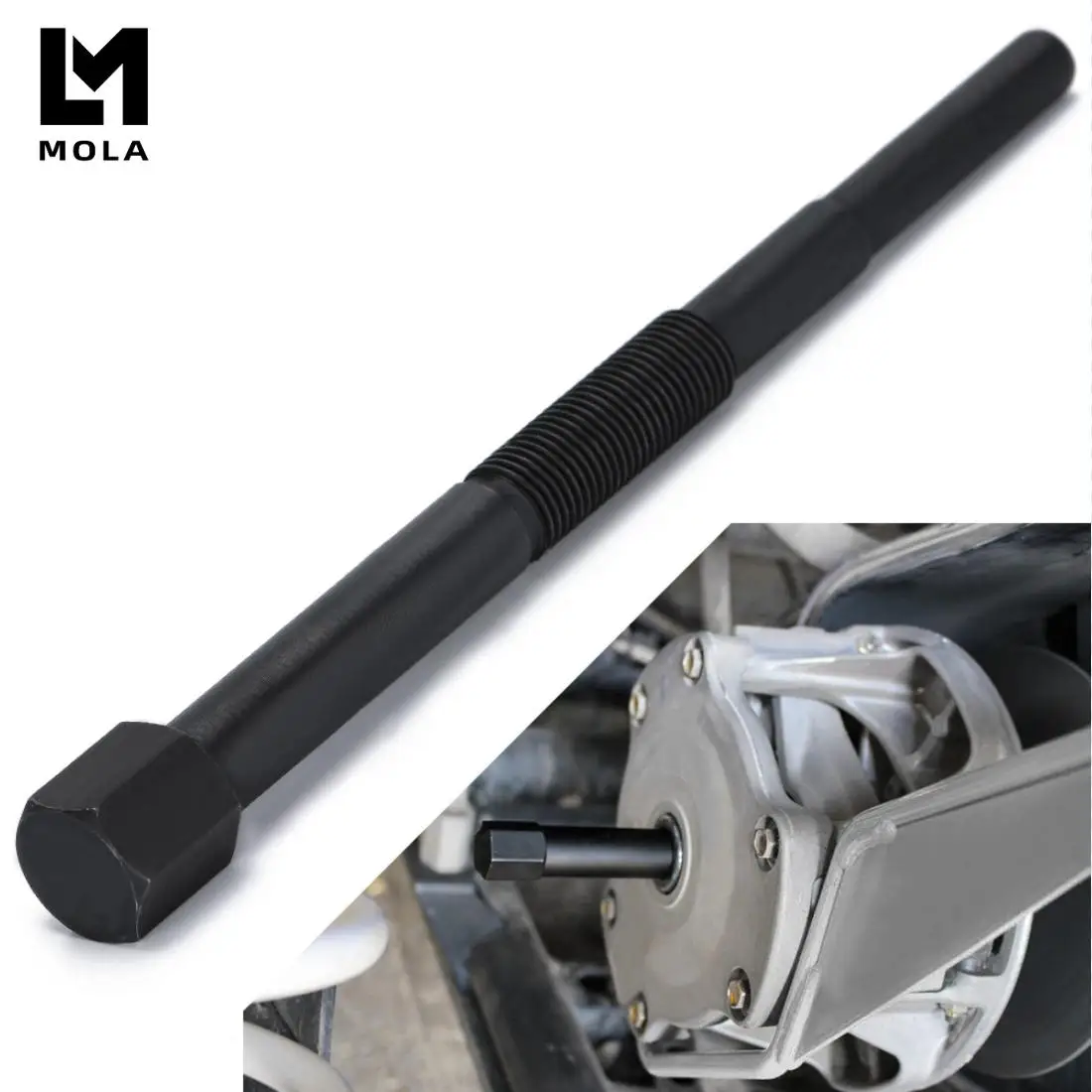 Primary Drive Clutch Puller Tool for Kawasaki KFX700 KVF360 KVF650 KVF750 Suzuki Arctic Cat
Primary Drive Clutch Puller Tool for Kawasaki KFX700 KVF360 KVF650 KVF750 Suzuki Arctic Cat