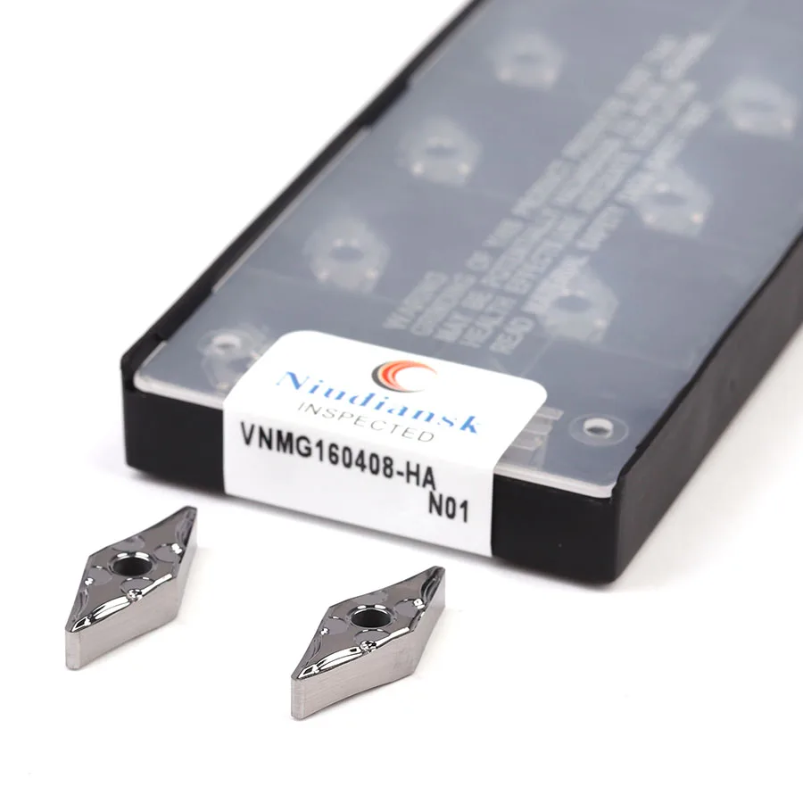 VNMG160402-HA H01 VNMG160404-HA H01 VNMG160408-HA H01 External turning insert Turning inserts for aluminum lathe processing tool
VNMG160402-HA H01 VNMG160404-HA H01 VNMG160408-HA H01 External turning insert Turning inserts for aluminum lathe processing tool