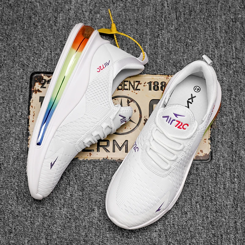 Summer New Men's Full Palm Air Cushion Running Shoes Fashion Sneakers Flying Woven Breathable Casual Platform Shoes Size 39-46
Summer New Men's Full Palm Air Cushion Running Shoes Fashion Sneakers Flying Woven Breathable Casual Platform Shoes Size 39-46