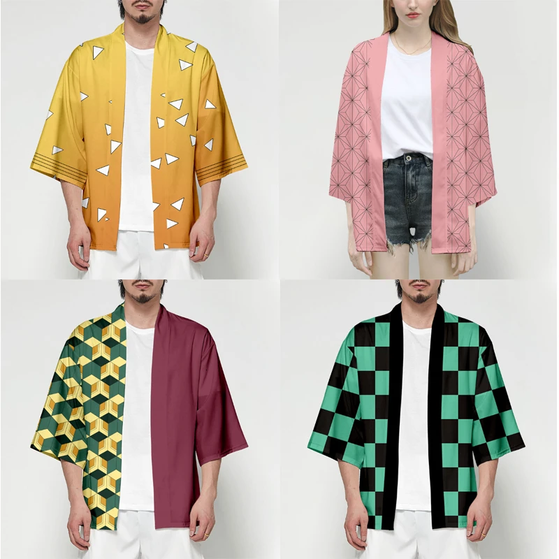 3 to 14 years kids Kimono Anime Demon Slayer Kimetsu No Yaiba Tanjiro Kamado boys girls Haori Yukata Harajuku Cardigan Kimono
3 to 14 years kids Kimono Anime Demon Slayer Kimetsu No Yaiba Tanjiro Kamado boys girls Haori Yukata Harajuku Cardigan Kimono