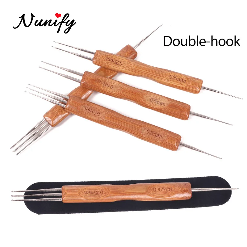 Nunify 1Pcs/Lot Dread Locks Crochet Hook Knit Weave Yarn Craft Knitting Needle Bamboo Handle Knitting Hooks Needles Tools
Nunify 1Pcs/Lot Dread Locks Crochet Hook Knit Weave Yarn Craft Knitting Needle Bamboo Handle Knitting Hooks Needles Tools