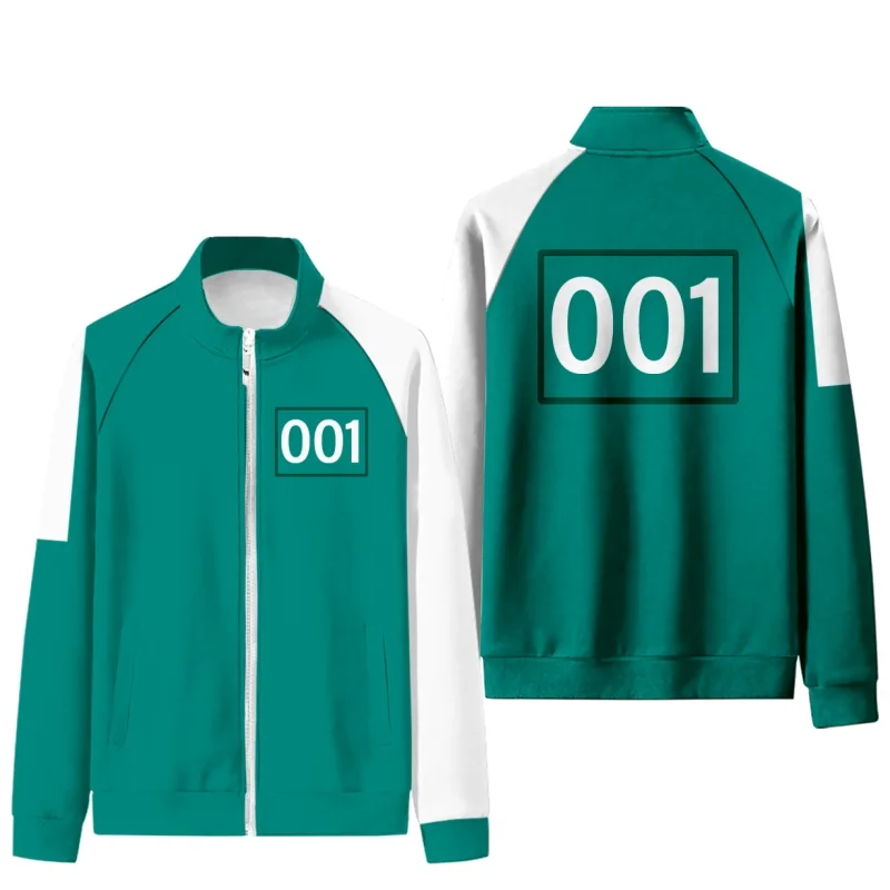 3D Squid Game Stand-up Collar Zipper Hoodie Men Sweatshirts Women Unisex Harajuku Hip Hop Kids Zip Jacket Coat Hooded
3D Squid Game Stand-up Collar Zipper Hoodie Men Sweatshirts Women Unisex Harajuku Hip Hop Kids Zip Jacket Coat Hooded