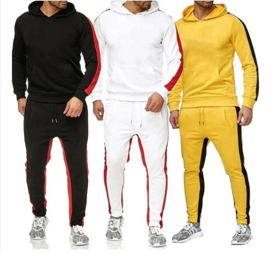 Autumn Winter Jogging Suits for Men Striped Hoodie+Pants Casual Tracksuit Male Sportswear Gym Casual Clothing Sweat Suit
Autumn Winter Jogging Suits for Men Striped Hoodie+Pants Casual Tracksuit Male Sportswear Gym Casual Clothing Sweat Suit