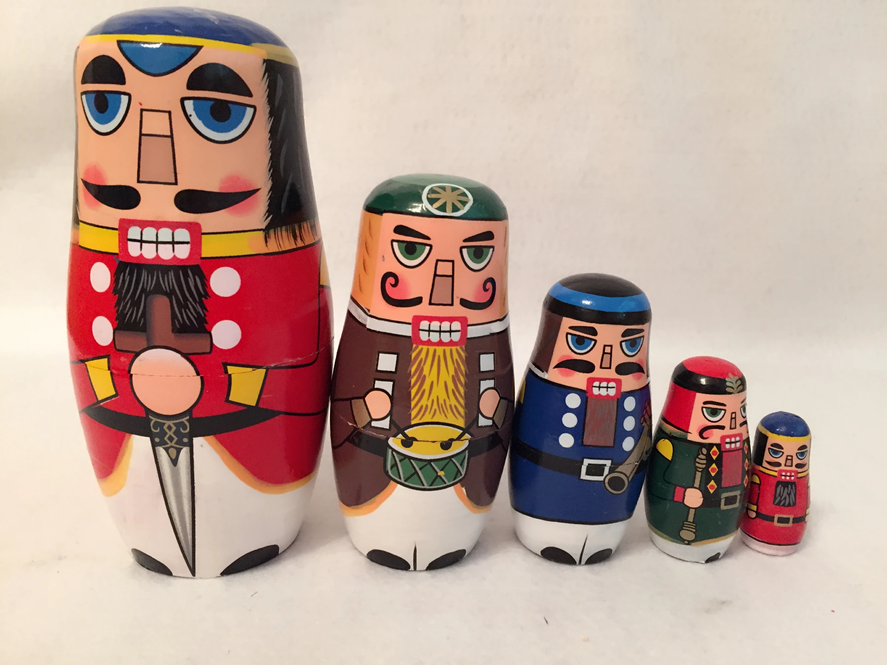 Russian nesting Dolls Cute Wooden Animals Hand Painted Walnut Matryoshka Dolls Toys Gifts Home Decoration
Russian nesting Dolls Cute Wooden Animals Hand Painted Walnut Matryoshka Dolls Toys Gifts Home Decoration
