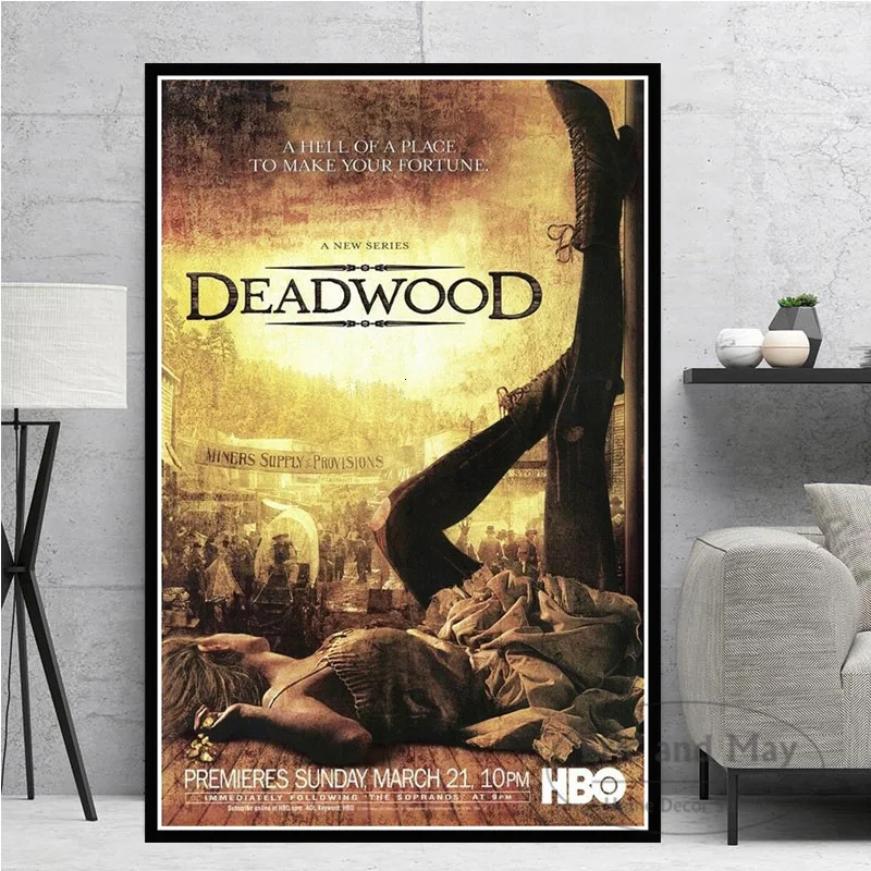 Deadwood Movie Daniel Minahan Film Posters And Prints Canvas Painting Pictures On The Wall Vintage Decoration Home Decor Quadro
Deadwood Movie Daniel Minahan Film Posters And Prints Canvas Painting Pictures On The Wall Vintage Decoration Home Decor Quadro