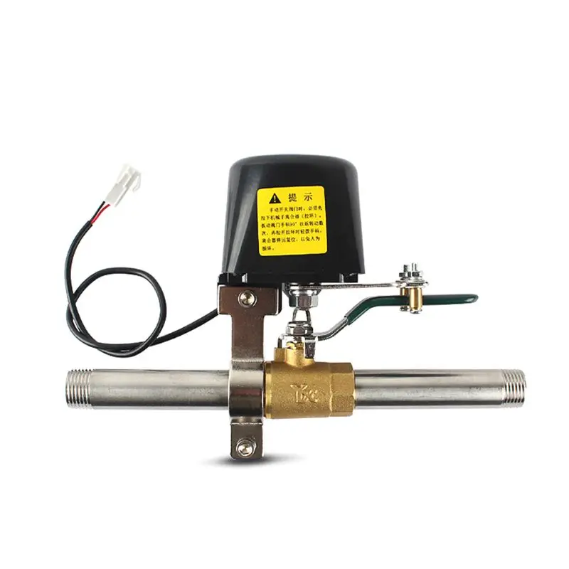 1/2" Gas Water Pipeline Manipulator Valve Ball Smart Controller Leak Automatic System Shutoff Cut Off Kitchen Bathroom
1/2" Gas Water Pipeline Manipulator Valve Ball Smart Controller Leak Automatic System Shutoff Cut Off Kitchen Bathroom