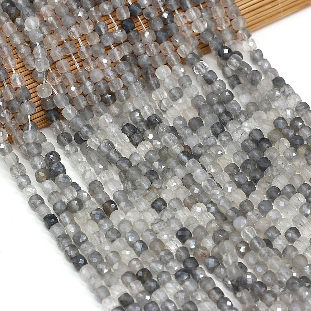 2021 New Natural Semi-precious Stone Gray Crystal Irregular Square Bead Making DIY Bracelet Necklace Anklet Jewelry Gift36Cm
2021 New Natural Semi-precious Stone Gray Crystal Irregular Square Bead Making DIY Bracelet Necklace Anklet Jewelry Gift36Cm