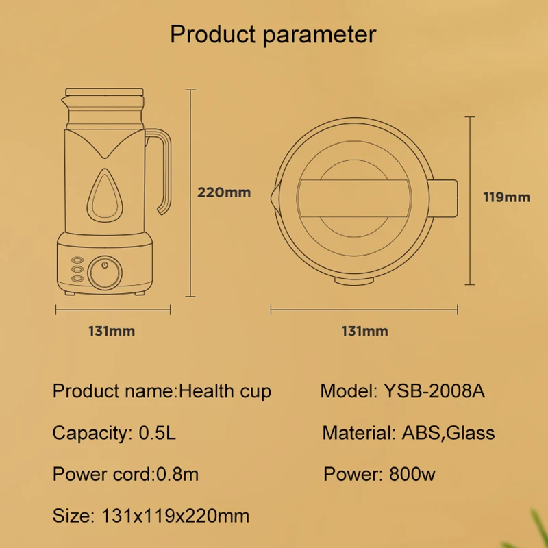 110V-220V Electric Kettle Health Preserving Pot Teapot Split Type Slow Cooker Tea Maker Portable Stew Cup Boiling Cup 500ml
110V-220V Electric Kettle Health Preserving Pot Teapot Split Type Slow Cooker Tea Maker Portable Stew Cup Boiling Cup 500ml