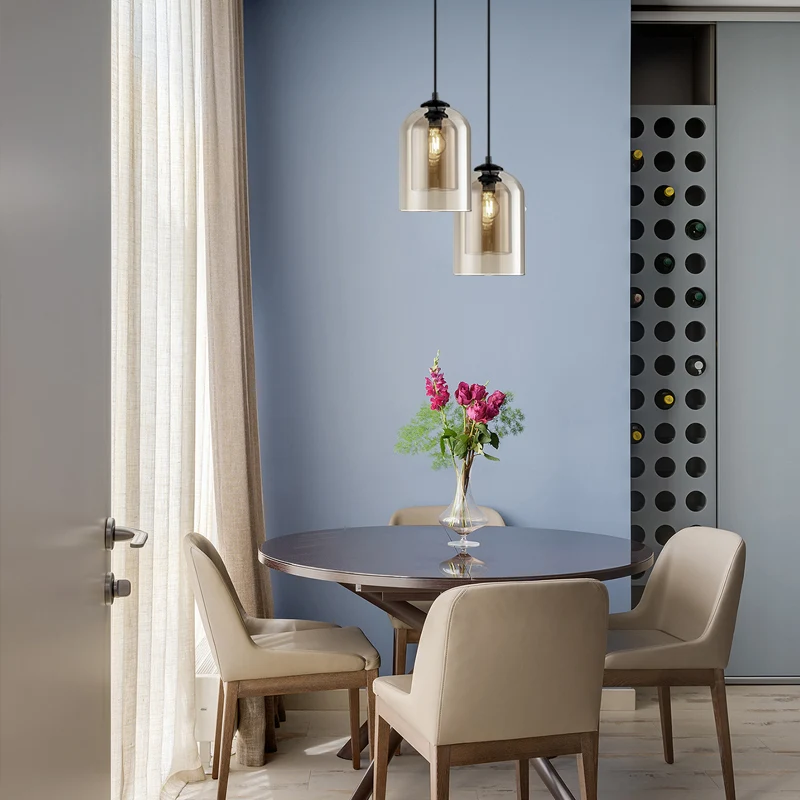 Modern Bedside Lamp Indoor Living Room Glass Pendant Lights Luminaires Suspendus Decorative For Lighting
Modern Bedside Lamp Indoor Living Room Glass Pendant Lights Luminaires Suspendus Decorative For Lighting