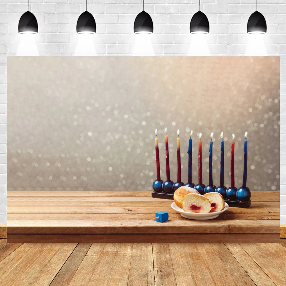 Jewish Hanukkah Backdrop Photocall Candles Light Spot Baby Portrait Party Decor Photographic Photography Background Photo Studio
Jewish Hanukkah Backdrop Photocall Candles Light Spot Baby Portrait Party Decor Photographic Photography Background Photo Studio