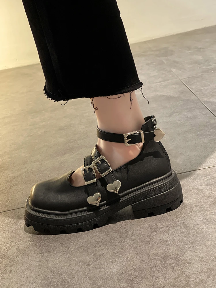 Japanese Buckle Mary Jane Ladies Single Shoes Small Leather Shoes Spring And Autumn Fashion Round Toe Flat Casual Shoes.
Japanese Buckle Mary Jane Ladies Single Shoes Small Leather Shoes Spring And Autumn Fashion Round Toe Flat Casual Shoes.