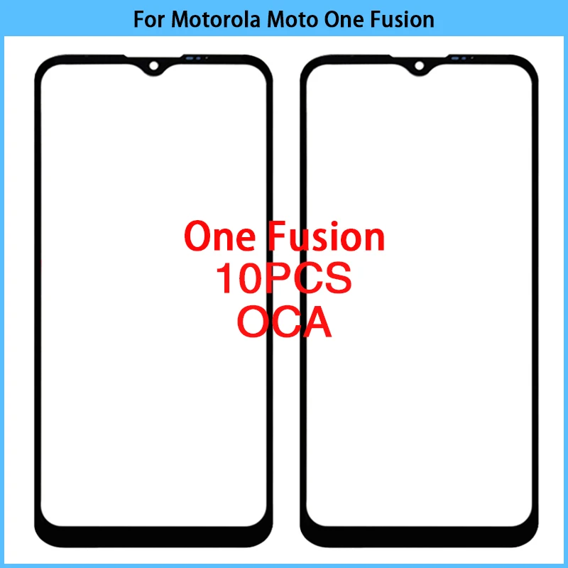 10 шт. для Motorola Moto One Fusion сенсорный экран ЖК передняя внешняя стеклянная панель Объектив One Fusion сенсорный экран с OCA Замена
10 шт. для Motorola Moto One Fusion сенсорный экран ЖК передняя внешняя стеклянная панель Объектив One Fusion сенсорный экран с OCA Замена
