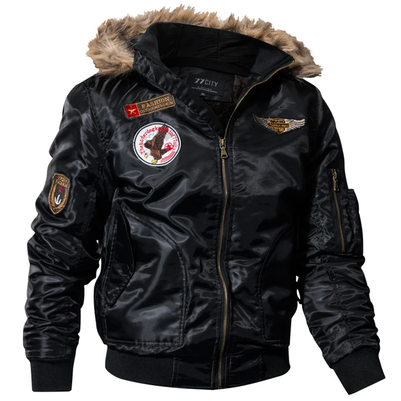Parka Men Winter Jackets Padded Cotton VogueThick Warm Parkas Mens Army Military Pilot Outerwear Coat Plus Size 5XL Fur Coats
Parka Men Winter Jackets Padded Cotton VogueThick Warm Parkas Mens Army Military Pilot Outerwear Coat Plus Size 5XL Fur Coats