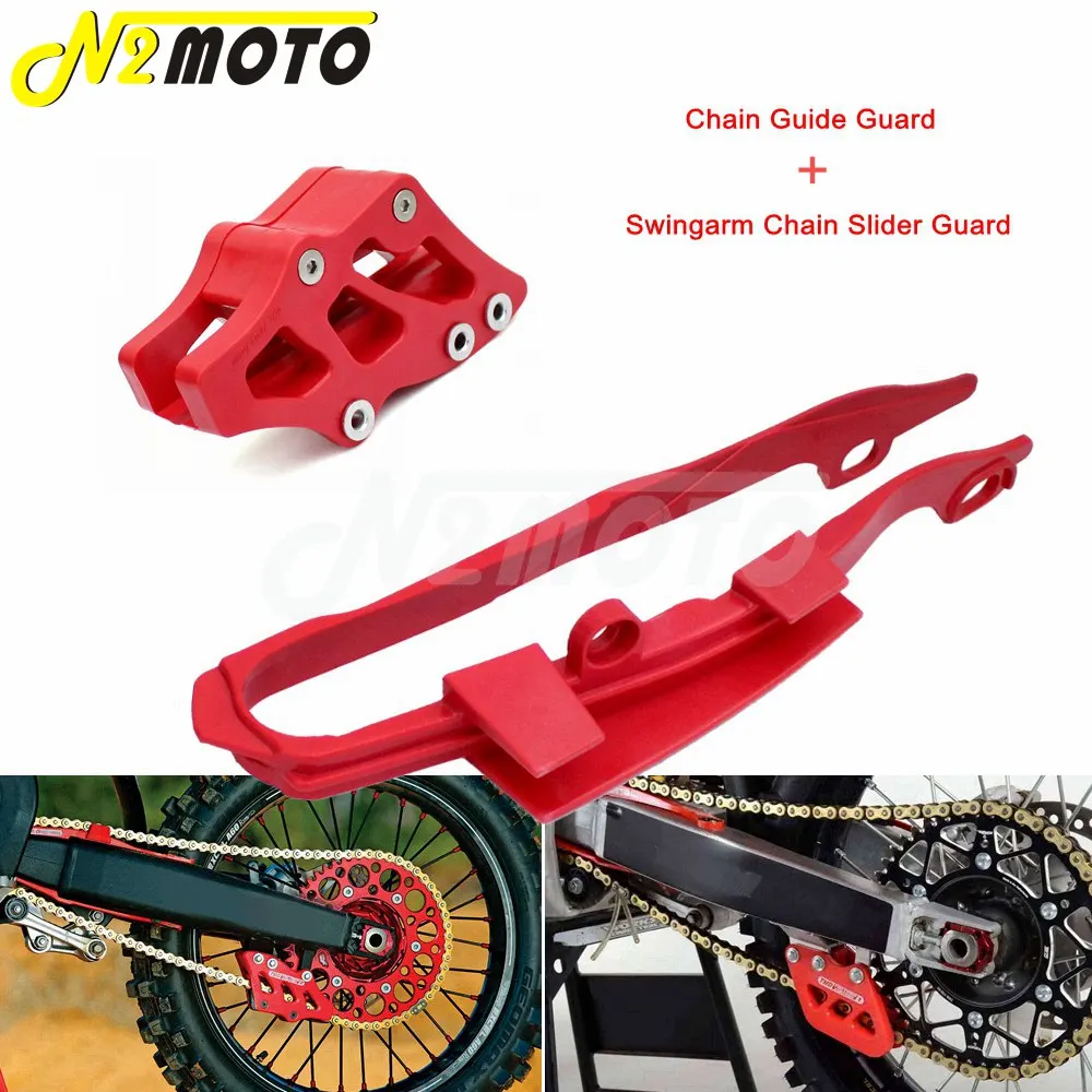 Racing Motocross Dirt Bike Swingarm Chain Guide Guard and Chain Slider Guard Protector for Honda CR CRF 125 250 450 R X 00-07
Racing Motocross Dirt Bike Swingarm Chain Guide Guard and Chain Slider Guard Protector for Honda CR CRF 125 250 450 R X 00-07