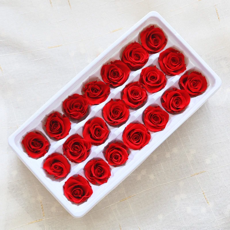 21Pcs/box Class B 2-3cm Preserved Roses Eternal Life Flowers DIY Immortal Flowers Material Gift Box for Wedding Home Decor
21Pcs/box Class B 2-3cm Preserved Roses Eternal Life Flowers DIY Immortal Flowers Material Gift Box for Wedding Home Decor