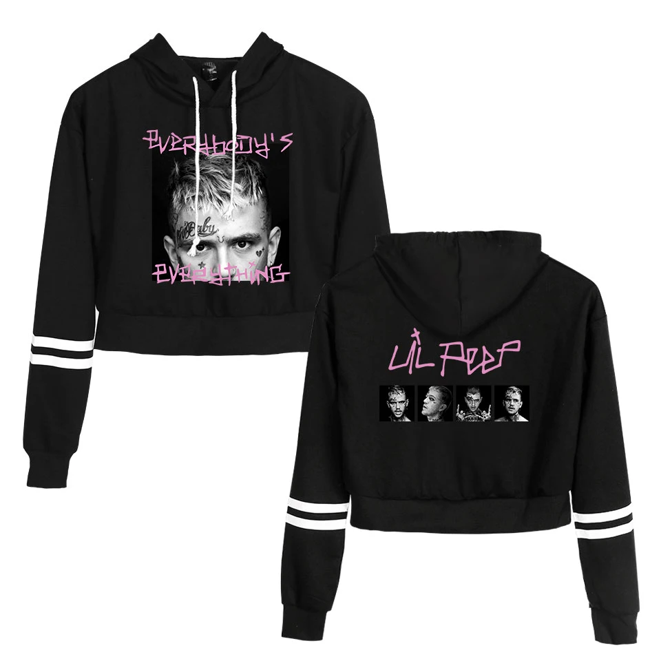 Lil Peep High Waist Hoodies Harajuku Sweatshrts Lil Peep High Waist Hoody Casual Tops Print Hot Fashion Classic Women Girls Full 
Lil Peep High Waist Hoodies Harajuku Sweatshrts Lil Peep High Waist Hoody Casual Tops Print Hot Fashion Classic Women Girls Full
