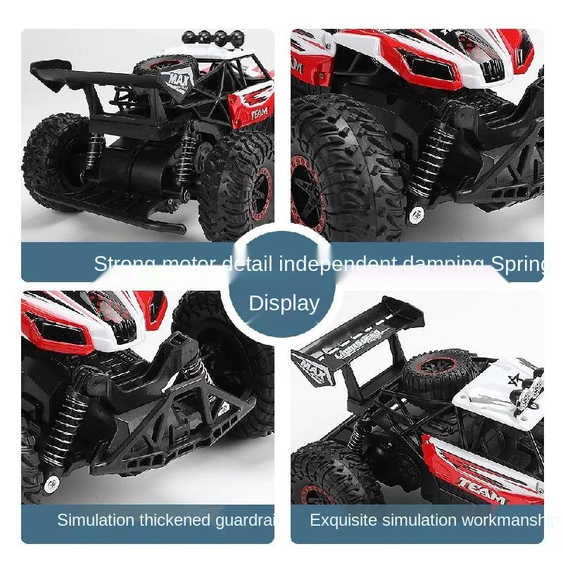 1:14 RC Car 2.4GHz Rockwatch Strong Motor BIGFOOT High Speed Off-road Climbing Car Remote Automotive Model Child Collection Gift
1:14 RC Car 2.4GHz Rockwatch Strong Motor BIGFOOT High Speed Off-road Climbing Car Remote Automotive Model Child Collection Gift