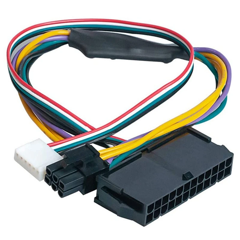 Кабель-адаптер питания с 24 Pin на 6 Pin PCI-E ATX для материнской платы HP Z230 Z220 SFF
Кабель-адаптер питания с 24 Pin на 6 Pin PCI-E ATX для материнской платы HP Z230 Z220 SFF