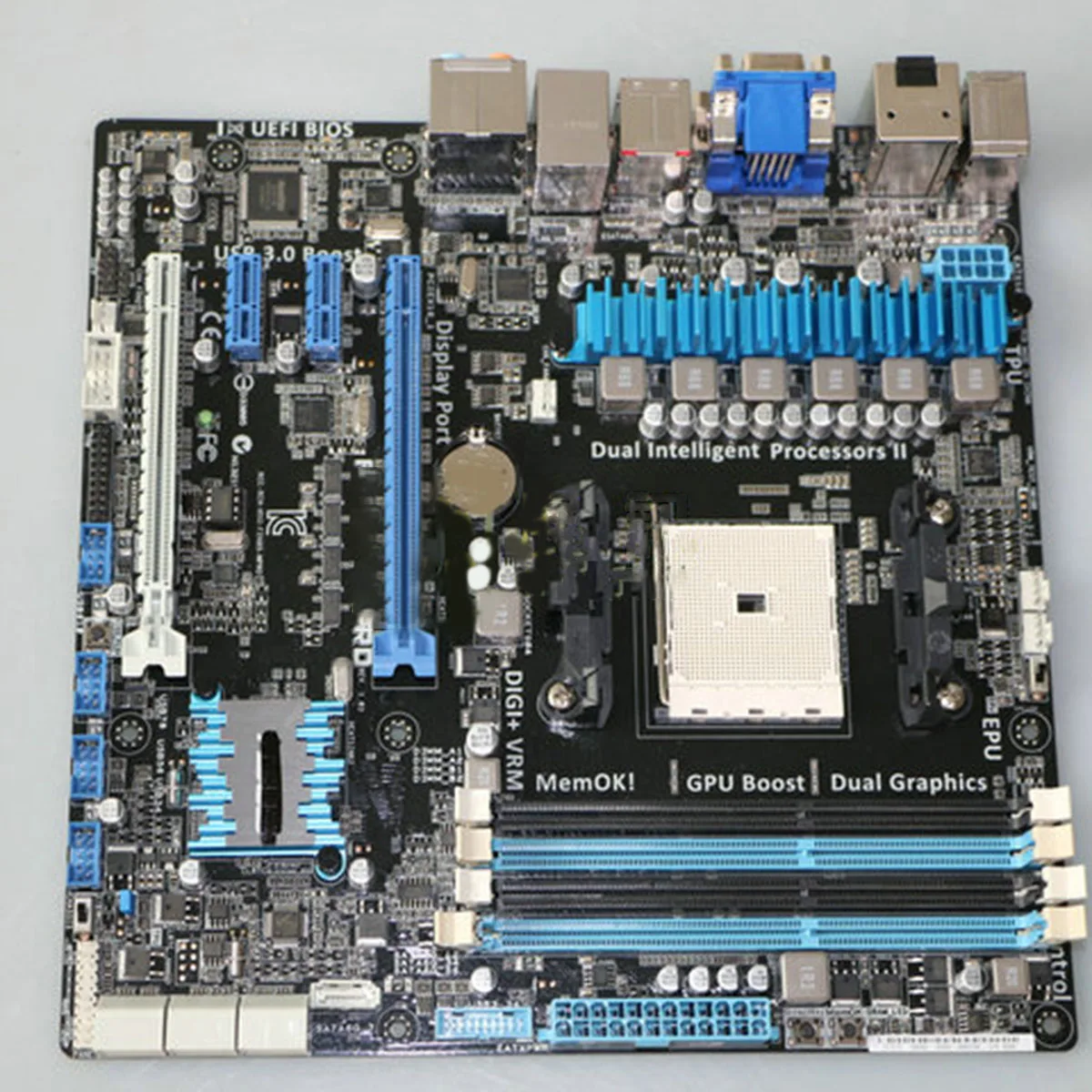 For ASUS F2A85-M PRO FM2 A85 Motherboard DDR3 AMD VGA+DVI Support A10 5800K Mobo
For ASUS F2A85-M PRO FM2 A85 Motherboard DDR3 AMD VGA+DVI Support A10 5800K Mobo
