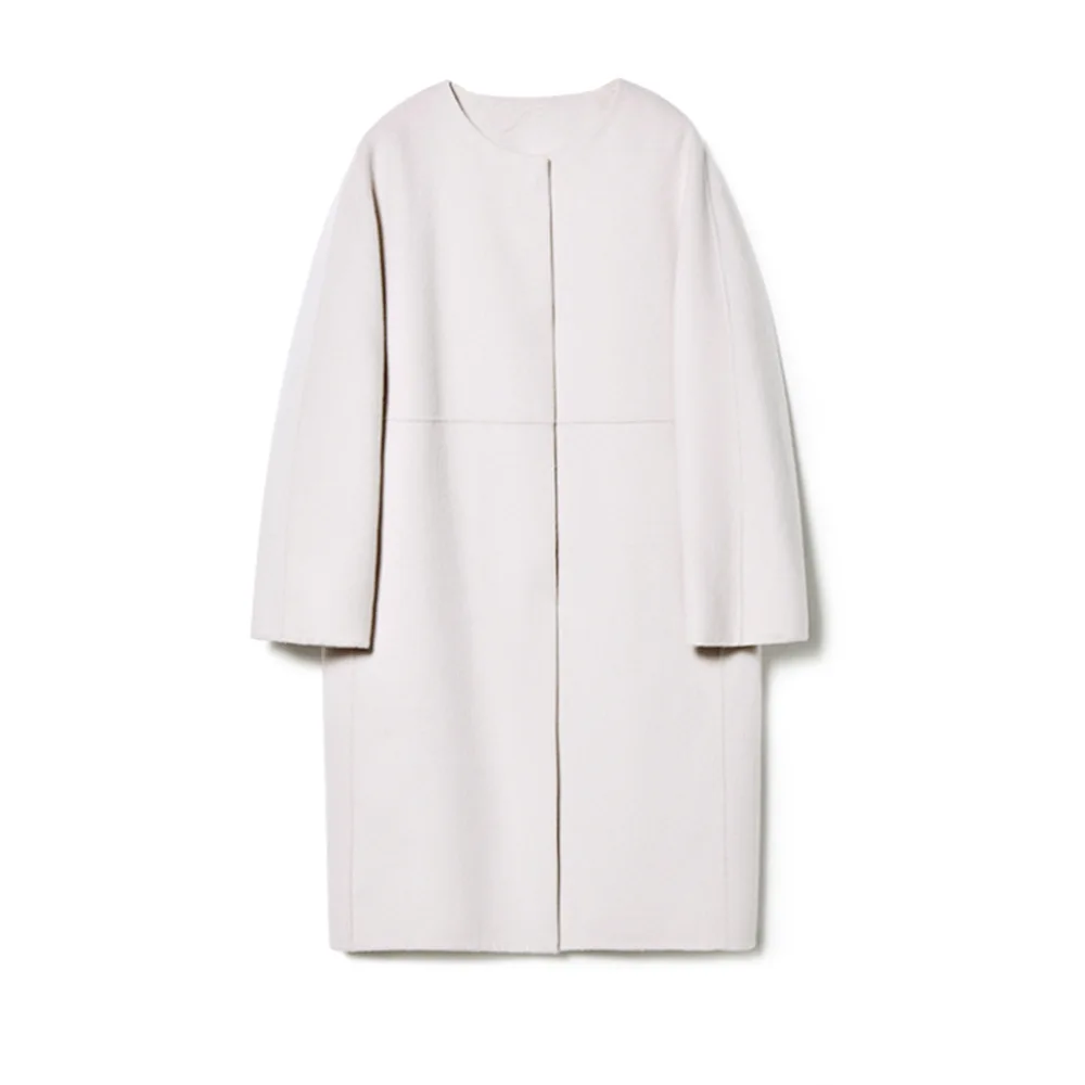 Tailor Shop Custom Made Down Vest Liner Double-sided Woolen Cashmere Coat Women Mid-length
Tailor Shop Custom Made Down Vest Liner Double-sided Woolen Cashmere Coat Women Mid-length