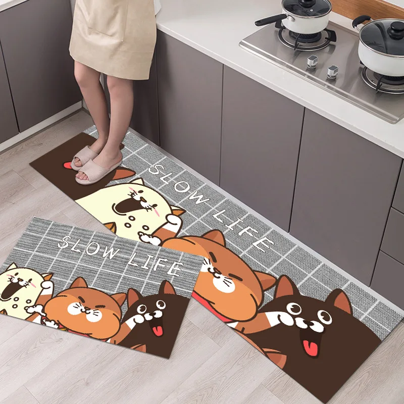 Fashionable Simple Nordic Style Kitchen Floor Mat Household Carpet Long Strip Door Mat Modern Home Decor
Fashionable Simple Nordic Style Kitchen Floor Mat Household Carpet Long Strip Door Mat Modern Home Decor