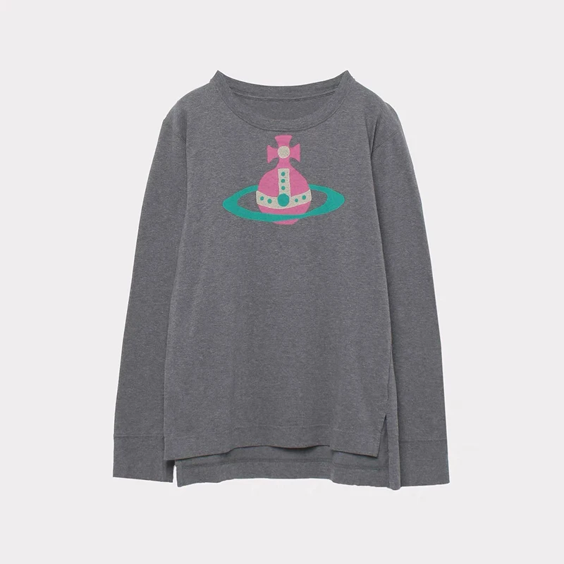 Women T-shirt Saturn Standard Print Soft Cotton Long-sleeved T-shirt In Black White and Gray 3 Colors 100% Cotton
Women T-shirt Saturn Standard Print Soft Cotton Long-sleeved T-shirt In Black White and Gray 3 Colors 100% Cotton