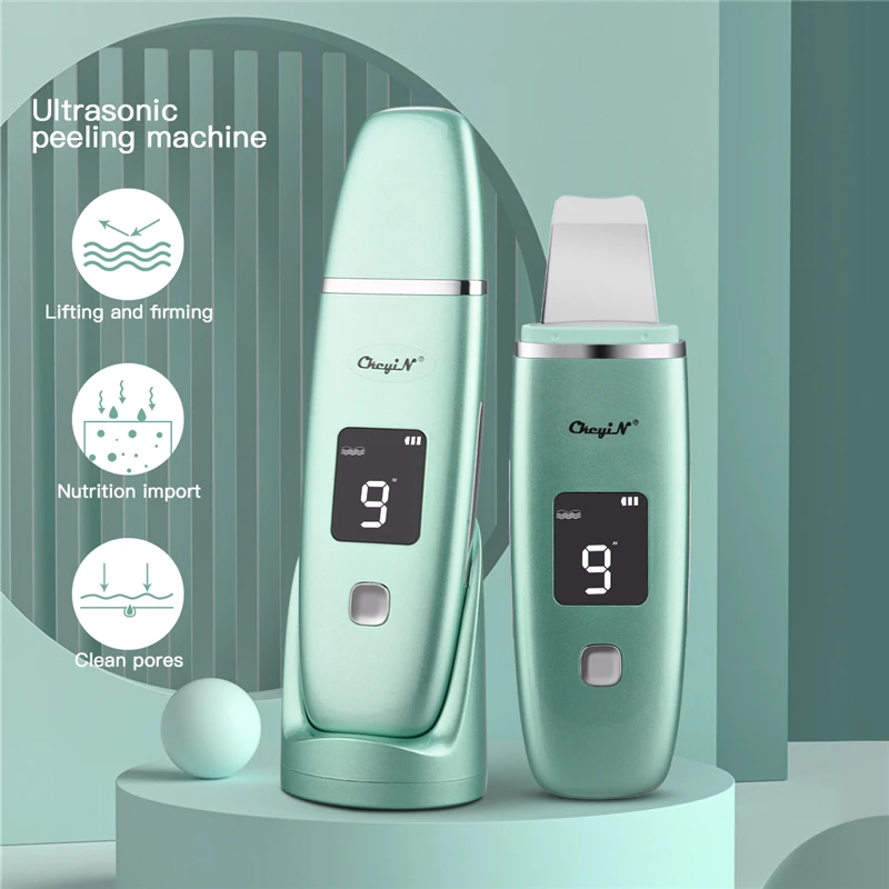 CkeyiN LCD Digital Ultrasonic Skin Scrubber Lift Machine Deep Face Cleaning Peeling+Handheld Facial Humidifier Steamer Hydrating
CkeyiN LCD Digital Ultrasonic Skin Scrubber Lift Machine Deep Face Cleaning Peeling+Handheld Facial Humidifier Steamer Hydrating