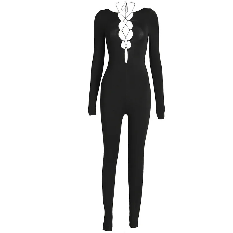Zoctuo Long Sleeve Rompers And Jumpsuits For Women Cut Out Sexy Jumpsuit Bandage Skinny Women Fashion Streetwear Romper
Zoctuo Long Sleeve Rompers And Jumpsuits For Women Cut Out Sexy Jumpsuit Bandage Skinny Women Fashion Streetwear Romper