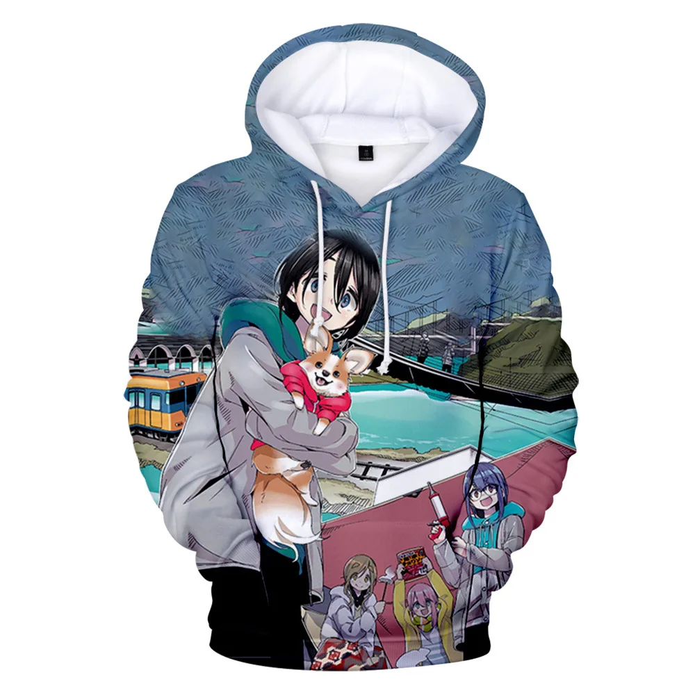 Fashion Design Classic Men/Women Autumn Hoodie New Arrival 3D Print Yuru Camp△ Hooded the film Character Streetwear Sweatshirts
Fashion Design Classic Men/Women Autumn Hoodie New Arrival 3D Print Yuru Camp△ Hooded the film Character Streetwear Sweatshirts