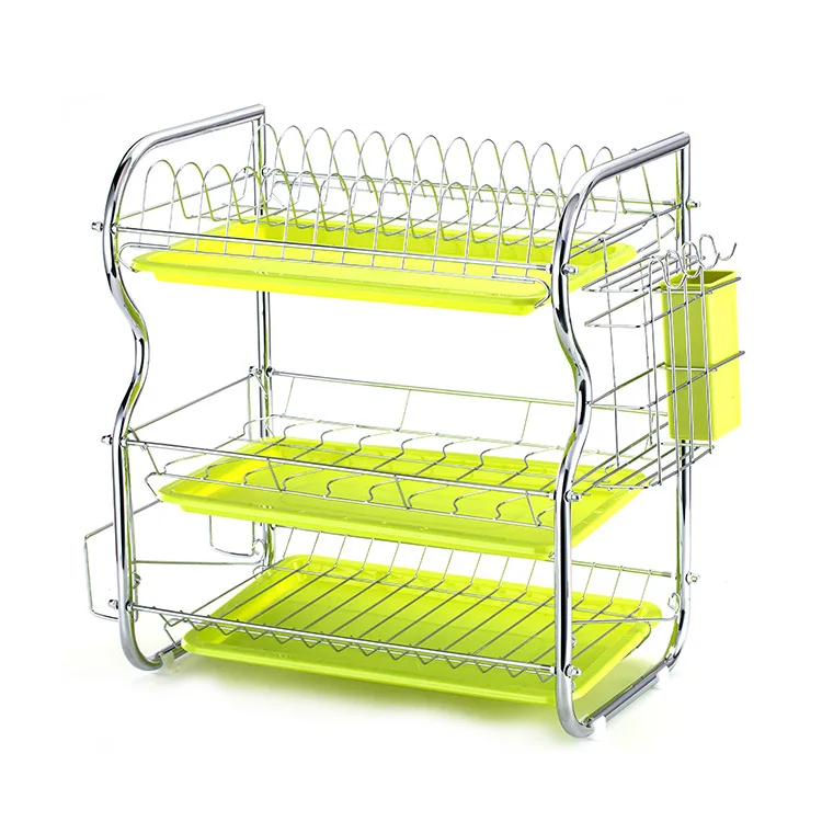 2/3 Layer Dish Drainer Iron Art Kitchen Cutlery Drain Rack Utensils Storage Organizer Rustproof Dishes Plates Organization Shelf
2/3 Layer Dish Drainer Iron Art Kitchen Cutlery Drain Rack Utensils Storage Organizer Rustproof Dishes Plates Organization Shelf