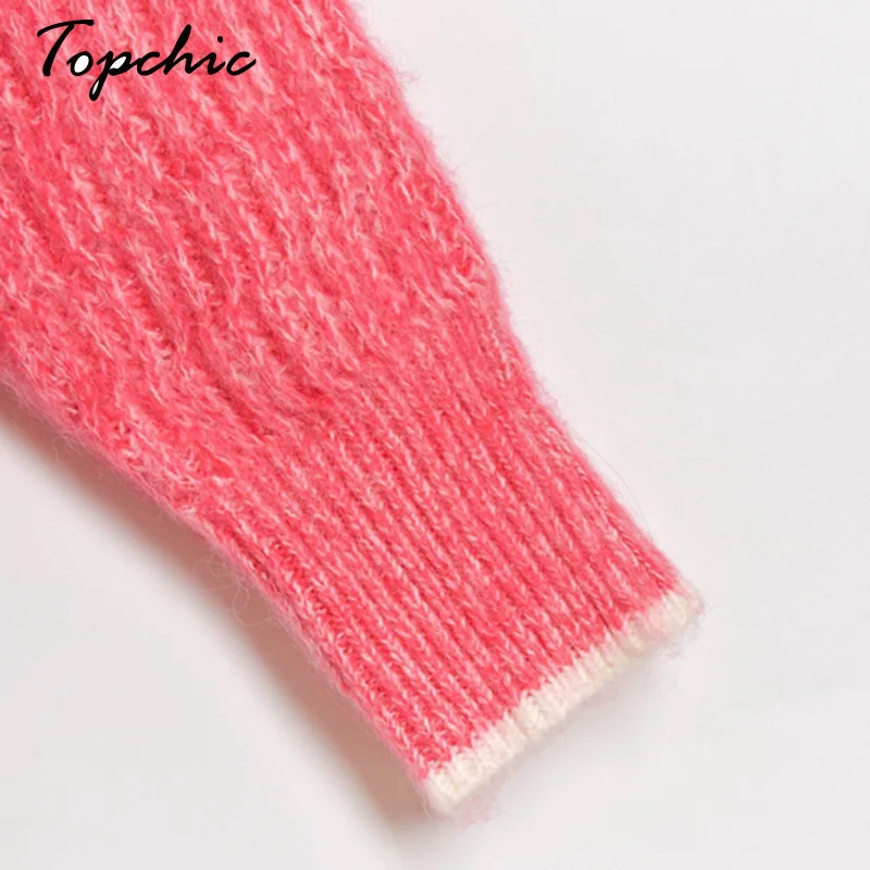 Women Autumn Winter Pink Oversized Sweater 2020 Elegant Loose Knitted Sweaters Women Long Sleeve Mohair Pullover Female Jumper
Women Autumn Winter Pink Oversized Sweater 2020 Elegant Loose Knitted Sweaters Women Long Sleeve Mohair Pullover Female Jumper