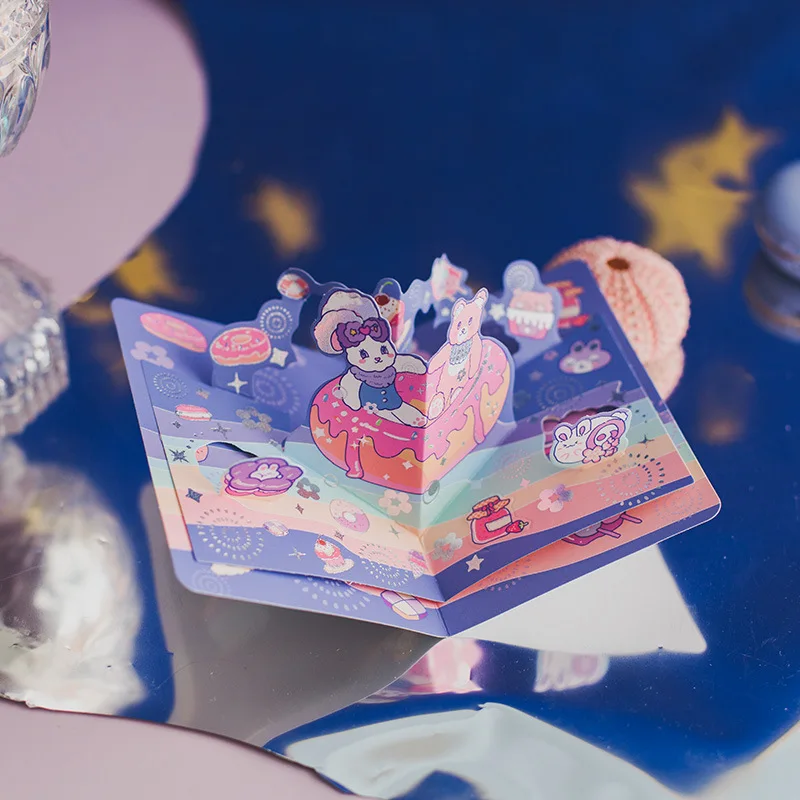 "Pudding Bunny" Beautiful Diary Journal Planner Cute Notebook Student Study Notepad Hard Cover
"Pudding Bunny" Beautiful Diary Journal Planner Cute Notebook Student Study Notepad Hard Cover