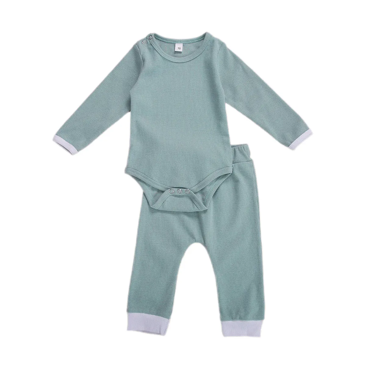 Baby Girls Boys Solid Cotton Set Long Sleeve Romper Pants Infant Toddler Clothing Newborn Gifts Autumn Children Sets 0-18M
Baby Girls Boys Solid Cotton Set Long Sleeve Romper Pants Infant Toddler Clothing Newborn Gifts Autumn Children Sets 0-18M