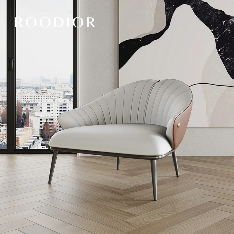 Modern minimalist light luxury single sofa lounge chair simple living room single chair balcony negotiation chair leather
Modern minimalist light luxury single sofa lounge chair simple living room single chair balcony negotiation chair leather