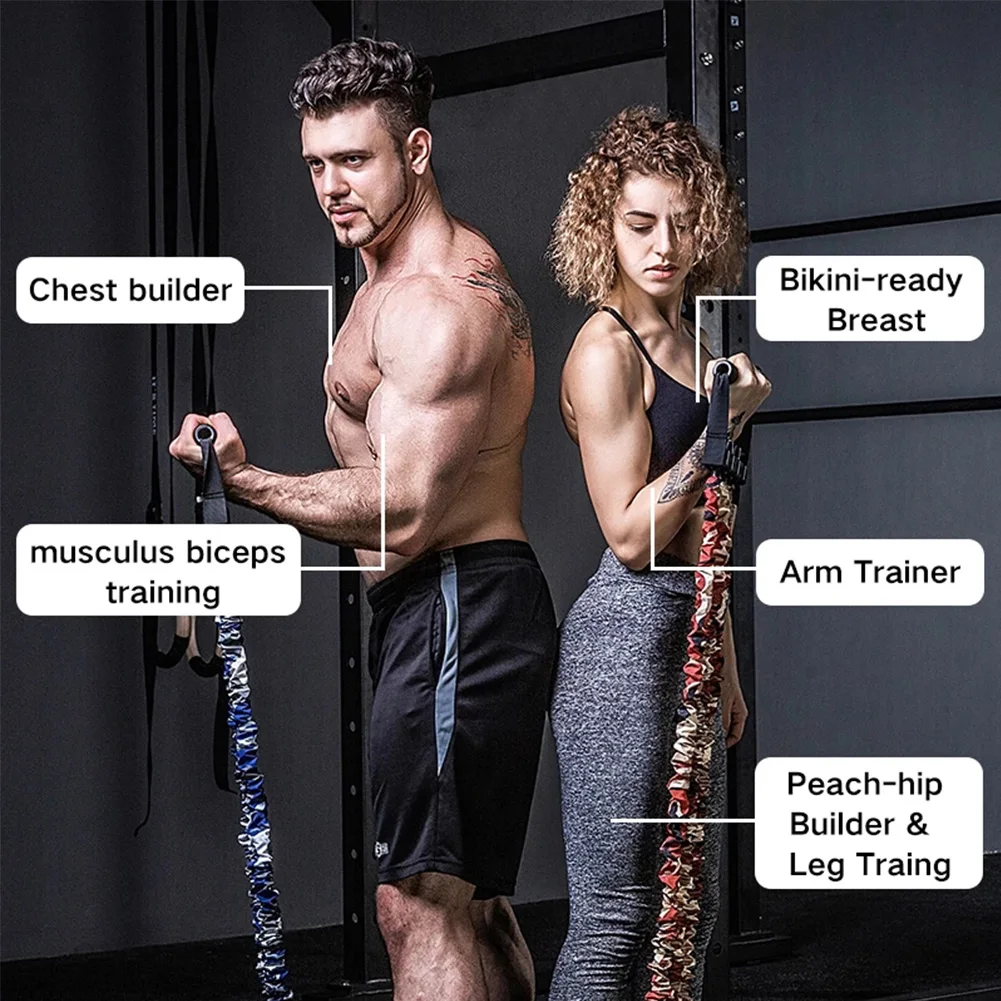 Resistance Band Chest Training Expander Elastic Pull-rope Strength Trainer Fitness Home Gym Workouts Equipment Dropshipping
Resistance Band Chest Training Expander Elastic Pull-rope Strength Trainer Fitness Home Gym Workouts Equipment Dropshipping