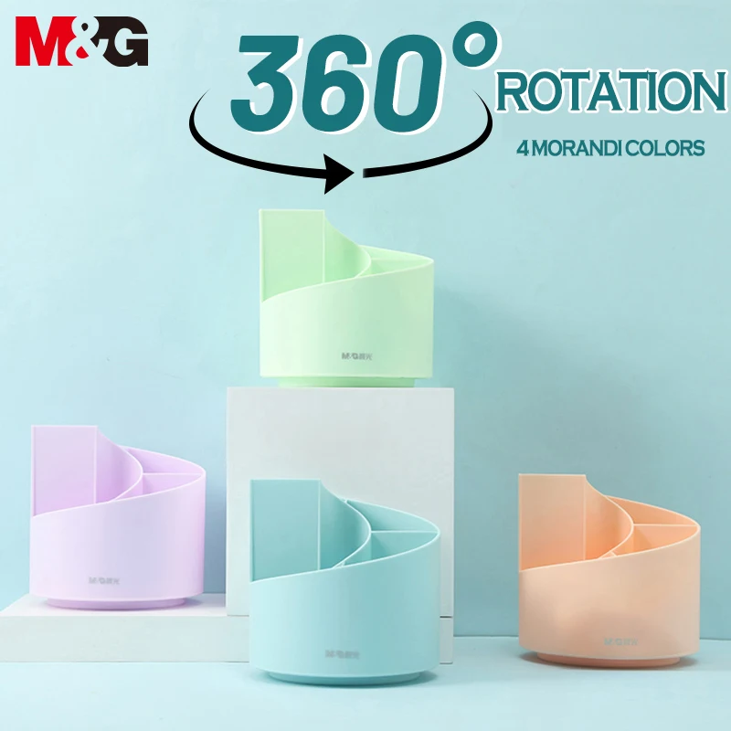 M&G Morandi Multifunctional 5Grid 360 Degree Rotating Pen Holder Desktop Organizer Large Capacity Pen Box School Stationery
M&G Morandi Multifunctional 5Grid 360 Degree Rotating Pen Holder Desktop Organizer Large Capacity Pen Box School Stationery