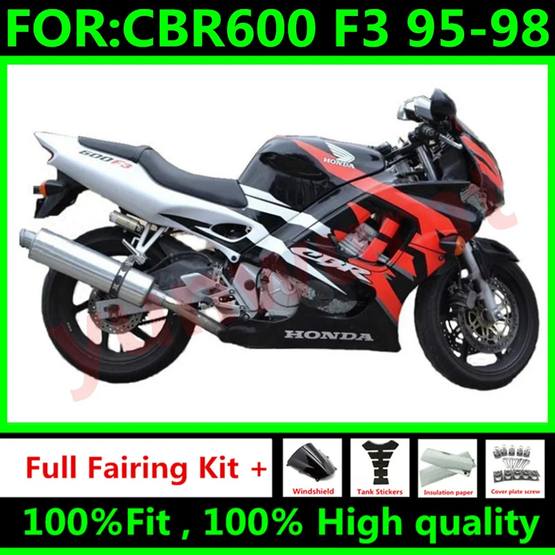 Литьевая форма для мотоцикла Обтекатели HONDA CBR 600 F3 кузова 1995 1996 CBR600 95 96 97 98