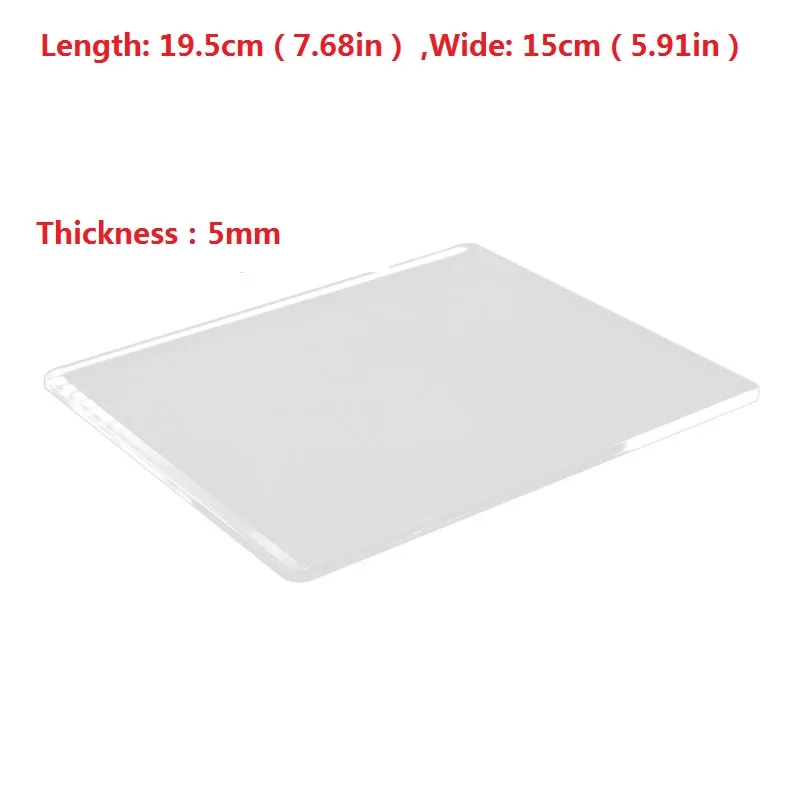 DIY Scrapbooking Die-Cut Machine Plate 3MM/5MM Die Cutting Embossing Machine Plate Replacement Pad
DIY Scrapbooking Die-Cut Machine Plate 3MM/5MM Die Cutting Embossing Machine Plate Replacement Pad