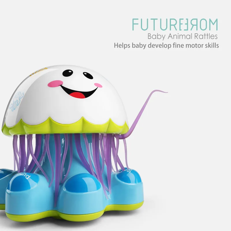 2019 New Design Baby Intelligent Jellyfish Toy Touch Sensitive Robot Kids Funny Music Educational Story Machine Toy
2019 New Design Baby Intelligent Jellyfish Toy Touch Sensitive Robot Kids Funny Music Educational Story Machine Toy