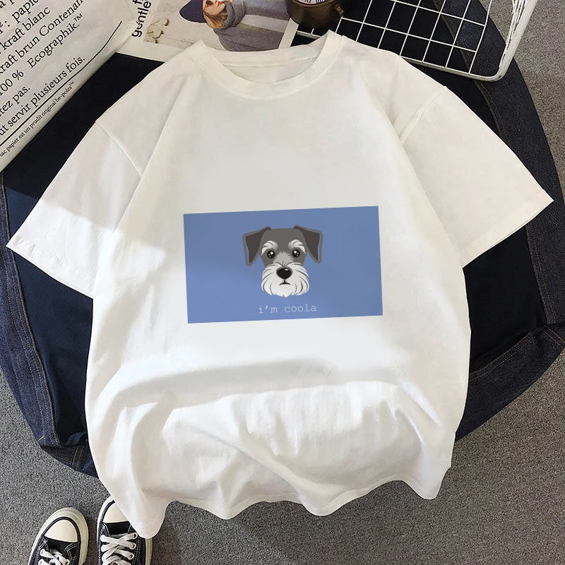 Dogs Printed Ladies Tee Tops Casual Cartoon O-neck Short Sleeve Tshirt Mujer t-shirt Ladies Print Simple Tshirt
Dogs Printed Ladies Tee Tops Casual Cartoon O-neck Short Sleeve Tshirt Mujer t-shirt Ladies Print Simple Tshirt