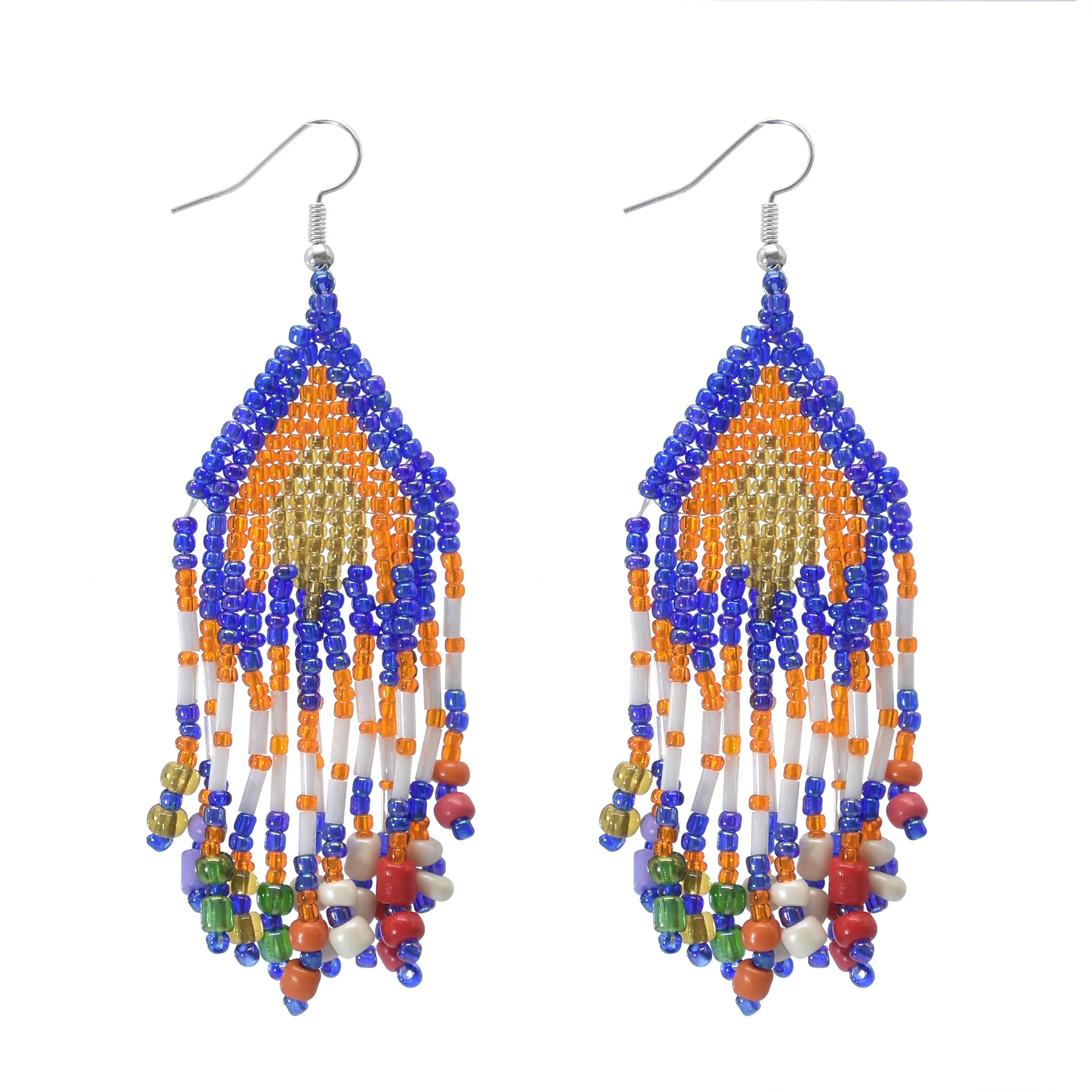 Boho Mullticolors Beaded Earrings For Women Statement Handmade Beads Drop Dangle Earrings Indian Jewelry Wedding Party Brincos
Boho Mullticolors Beaded Earrings For Women Statement Handmade Beads Drop Dangle Earrings Indian Jewelry Wedding Party Brincos